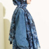 Manolya Series Soft Shawl Navy Blue - immagine 3