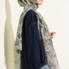 Manolya Series Soft Shawl Oil Green - Imagen 3