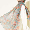 Manolya Series Soft Shawl Green