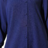 Long Tunic with Buttoned Cuffs Two-Piece Set Navy Blue - Image 4