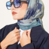 Marble-Patterned Scarf Mint