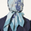 Marble-Patterned Scarf Mint - Imagen 3