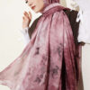Marble Pattern Modern Scarf Rose Dust