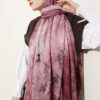 Marble Pattern Modern Scarf Rose Dust - Image 2
