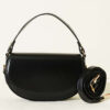 Magnetic Oval Handbag Black - Image 2