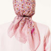 Mini Floral Detailed Scarf Powder Pink – Bild 3