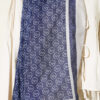 MK Pattern Liva Modal Scarf Navy Blue - Image 4
