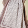 MK Pattern Liva Modal Scarf Brown - الصورة 4
