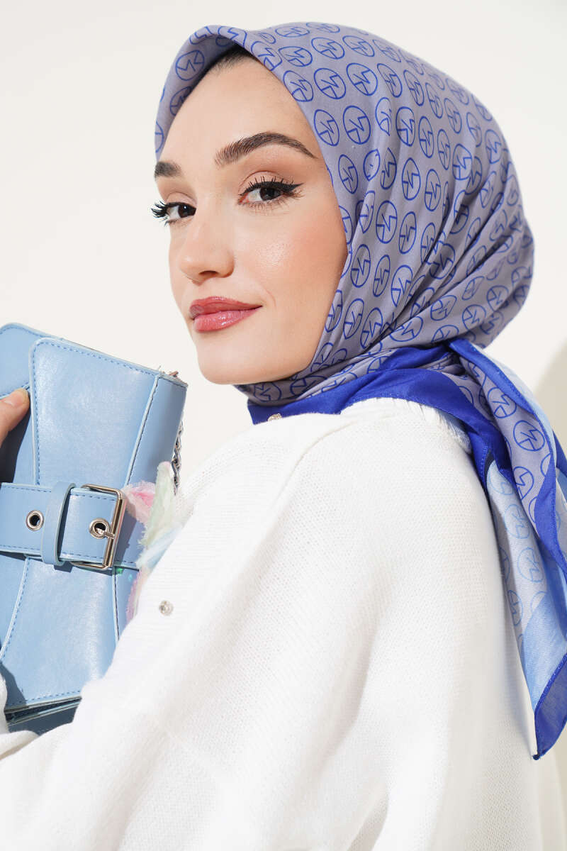 Soft Scarf Navy Blue