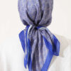 Soft Scarf Navy Blue - Image 3