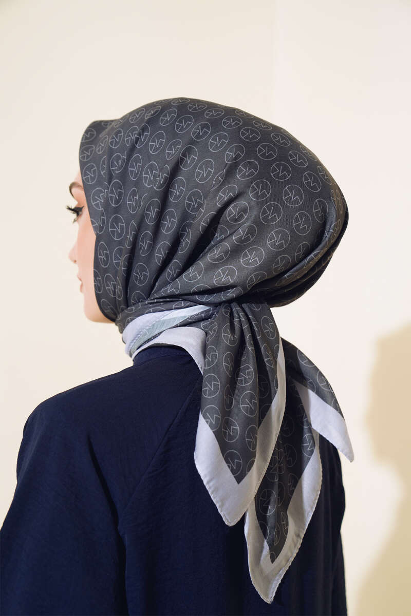 Soft Scarf Ash Grey – Image 3