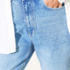 Mom Fit Denim Pants Mid Blue – Bild 4