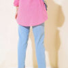 Mom Friend Straight Leg Jeans Ice Blue – Image 3