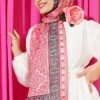 Motif Patterned Soft Shawl Puppy Pink - Imagen 2
