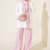 Shoulder Detail Two-Piece Set Pink – Bild 2