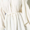Shoulder Bow Loose Tunic Ecru – Image 4