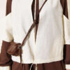 Two-Piece Set with Shoulder Stripe Brown - Afbeelding 4