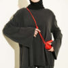 Shoulder Raglan Loose Fit Two-Piece Set Anthracite - Afbeelding 2