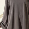 Shoulder Raglan Loose Fit Two-Piece Set Slate Grey - Afbeelding 3