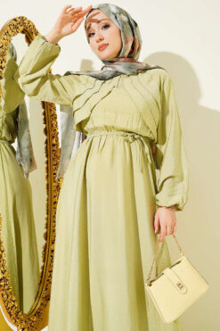 Alternative view of Ruffled Front Waistband Dress Hazel