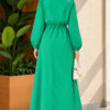 Ruffled Front Zipper Dress Benetton - Imagen 4