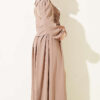 Top Detail Skirt Set Sand Beige - immagine 3