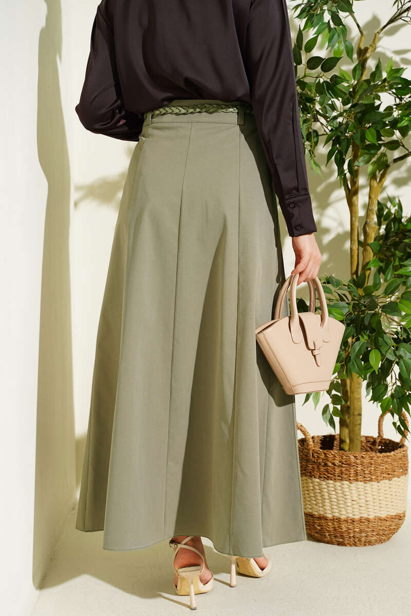 Knitted Belted Skirt Hazel - الصورة 3