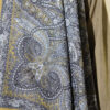 Vintage Patterned Printed Shawl Henna Green - Image 4