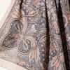 Vintage Patterned Printed Shawl Latte - immagine 4