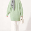 Oversized Ribbed Knit Tunic Hazel - الصورة 4