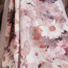 Daisy Pattern Bamboo French Terry Shawl Light Mink - Image 4