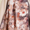 Daisy Pattern Bamboo French Terry Shawl Chestnut - immagine 4