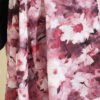 Daisy Pattern Bamboo French Terry Shawl Pink - Image 4