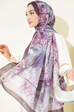Alternative view of Modal Liva Shawl Lilac