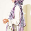 Modal Liva Shawl Lilac - Image 3