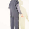 Partially Detailed Snap Button Two-Piece Set Smoke – Image 3