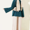 Striped Side-Tie Tunic Persian Rose - immagine 3