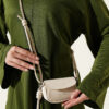 Striped Side-Tie Tunic Green - immagine 4