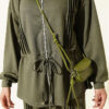 Fleece-Detailed French Terry Two-Piece Set Khaki – Bild 4