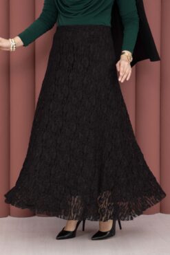 Alternative view of Skirt Black