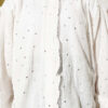 Balloon Sleeve Short Blouse with Detail Ecru - Imagen 4