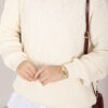 Braided Knit Sweater Cream - Afbeelding 4