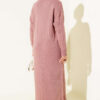 Braided Textured Knit Dress Rose Dust - Imagen 3