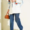 Loose Stretch Jeans Denim