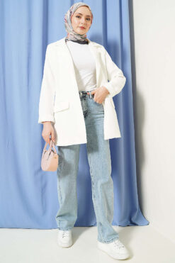 Alternative view of Loose Stretch Jeans Midnight Black