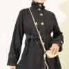 Salyangoz Buttoned Denim Two-Piece Set Navy Blue - Imagen 2