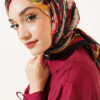 Twisted Pattern Elegance Scarf Red – Bild 2