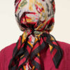 Twisted Pattern Elegance Scarf Red – Bild 3
