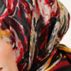 Twisted Pattern Elegance Scarf Red – Bild 4