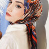 Twisted Pattern Elegance Scarf Black